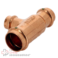 Тройник Profipress c SC-Contur 28x18x22, медь, модель 2418