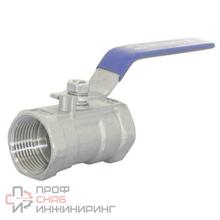 Кран шаровой Newkey муфтовый стандартнопроходной нержавеющий (1PC)  AISI304 DN50 (2")  (CF8)  PN63