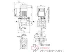 Насос Wilo IP-E 50/130-2,2/2