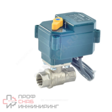 Кран шаровой 1/2", PN40, Neptun Bugatti Pro, электропривод 12В