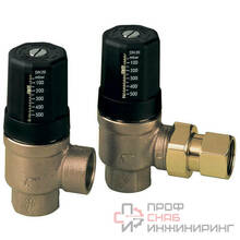 Клапан перепускной Hydrolux , внутренняя резьба, DN 25, Qmax = 3,5 м3/ч, Tmax = 120°C, PN16, материал корпуса - бронза
