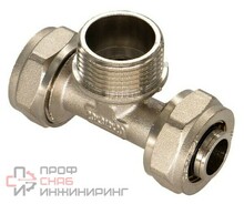 Тройник СТМ МП 20 х 3/4 х 20 ц/ш/ц