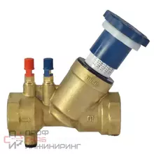 Клапан балансировочный ручной латунь Officine Rigamonti DN40 Ру25 Kvs27.5