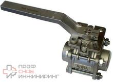Кран шаровой сварка/сварка с ISO фланцем SS316 ABRA-BV61-040