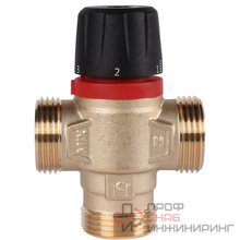 Термостатический смесительный клапан ROMMER RVM-0231 1 KVs 2,5