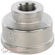 Муфта ВВ никелированная 11/2X3/4 STOUT