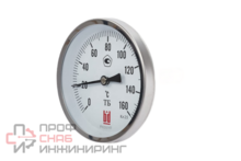 Термометр BD ТБ биметаллический 80Т/100 (0-160С)  G1/2, 1,5 рос
