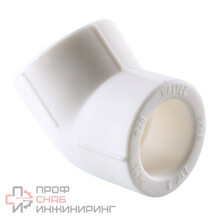 Фитинг Valtec VTP.759.0.050 полипропиленовый – угольник на 45°