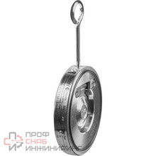 Клапан обратный одностворчатый межфланцевый Ду80 Ру16 д/ст Tecofi
