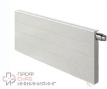 Радиатор панельный, Kermi, Line-VPlus, гладкий, PLP 22, глубина, мм-102, высота, мм-505, длина, мм-405, тип подключения-R, универсальное, с термостатическим вентилем справа, рабочее давление, бар-10, цвет-RAL 9016 (белый)