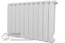 Радиатор биметалл Теплоприбор БР1-500/10 НПП 500/90 10 секций прав/низ