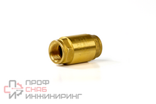Клапан обратный пружинный Danfoss NRV EF Ду20 Ру25 латунь муфтовый 065B8225