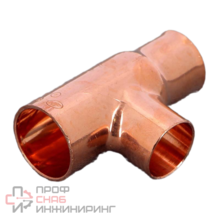Тройник медный DN22х18х18, модель 95130