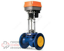 Клапан двухходовой регулирующий с электроприводом высокотемпературный PN25 TRV-T-20-6,3-101-25-ЭЛ