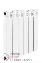 Радиатор Oasis биметаллический секционный 500/100/6 боковое подключение
