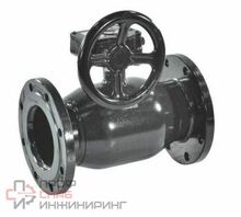 Кран шаровой FORTECA 11с67п Ду150 Ру16 фланец под редуктор