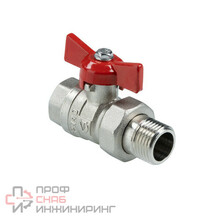 Шаровой кран Valtec СТАНДАРТ ГОСТ 3/4" г/ш баб американка PN40 VT.127.N.05