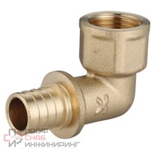 Угольник аксиальный IVANCI с переходом на внутр. резьбу 16х3/4 IVC.109252.N.04