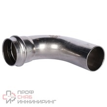 Угольник однораструбный Rommer 90° ВПр-НПр 35 из нержавеющей стали