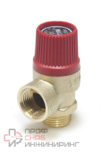 Клапан предохранительный 6 бар 1/2 ш TIM