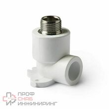 Угольник комбинированный с креплением Pro Aqua HP 20 - 1/2