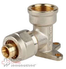 Угольник с креплением 1/2х16 винтовой SFS-0008-001216 STOUT