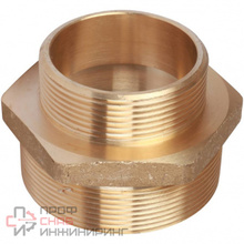 Ниппель редукционный Stout НР/НР латунный 2 1/2х2"
