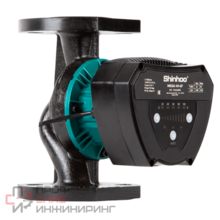 Насос циркуляционный SHINHOO MEGA 40-10F 230V фланцевый