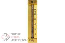 Термометр стеклянный прямой BD ТТ В БД 150/100, У11 (0-100C) G1/2