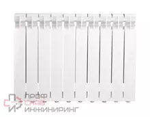 Радиатор алюминиевый Oasis ECO 500х96 мм (10 секц.)