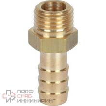 Штуцер латунный НР Stout 10х1/4"