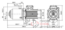 Насос Wilo MEDANA CH1-L.1602-1/E/E/10T