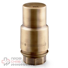 Термоголовка жидкостная ROYAL THERMO Design PRO М30х1,5 (бронза)