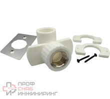 Угольник комбинированный с планкой под гипсокартон PPR РОСТУРПЛАСТ 20х 1/2 ВР