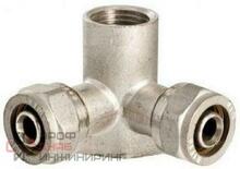 Тройник установочный 16х1/2"Мх16 Comap