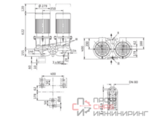 Насос Wilo DL 50/120-2,2/2