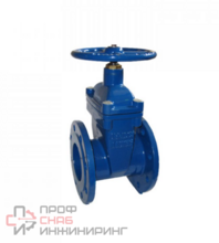 Задвижка обрезиненная ABRA A4016-100 L=190 мм