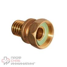 Переходник 40-1 1/4" Rehau RAUTITAN, RX+, надв.гильза-резьба, вн., бронза