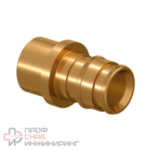 Муфта PE-X лат радиал Дн16х15 пресс Q&E Uponor