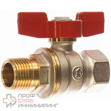 Кран шар лат нк Ду32 Ру35 м/р полн баб Giacomini