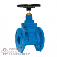 Задвижка с обрезиненным клином FAF6000 EPDM PN16 DN100