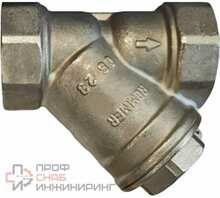 Фильтр грубой очистки косой ROMMER RFW DN32 500 мкр.