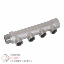 Коллектор 1"ПМ х 4П1/2" ник. HLV Technology
