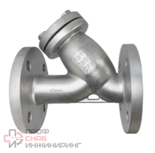 Фильтр нержавеющий фланцевый, Lotar 1_1/4" (DN32)  AISI304 (CF8)  LTR-TR32/4