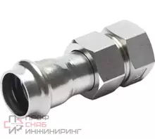 Переходник Franta ВПр-ВР разъемное соединение, 28хG1, из нержавеющей стали SUS 304