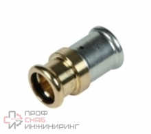 Адаптер Henco латунь пресс V, M и SA-профиль