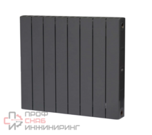 Радиатор биметаллический 69 SUPReMO 500-12 Ду 3 4 Антрацит R S500123/49005 Rifar