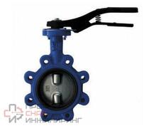 Затвор поворотный чугунный Giacomini EPDM Ду40 Ру16 р/проуш д/нерж R59FL