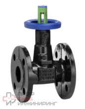 Запорный клапан KSB BOA-Compact EKB, темп-ра перекач.среды -10…+80°С, материал исполнения - чугун, ДУ 100, РУ 10/16 бар, с фланц.соед-ем