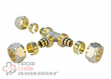 Тройник обжимной VALFEX 32" (30/2) К